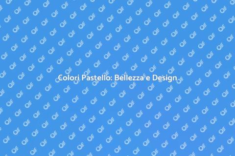 Palette Occhi Colori Pastello