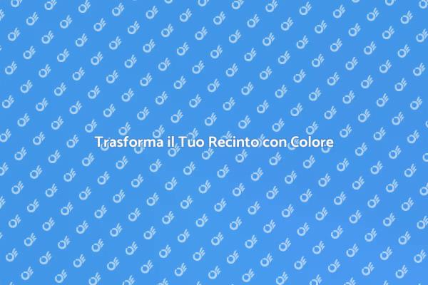 Rinnova il Tuo Spazio con un Recinto Colorato