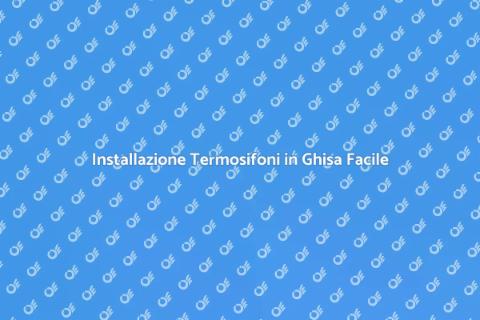 Termosifoni in Ghisa: Calore e Stile