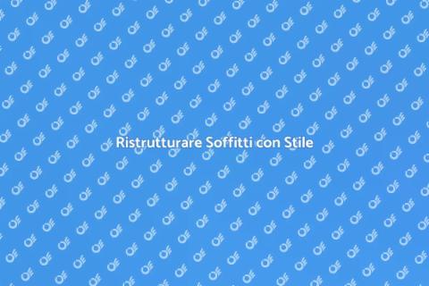 Coprire un Soffitto: Stile e Funzionalità