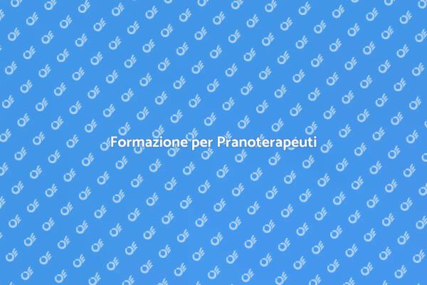 Inizia il tuo percorso di pranoterapia