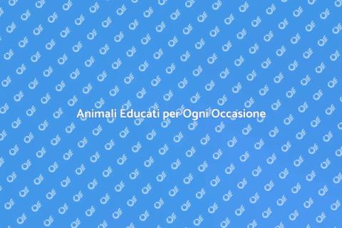 Educare Animali per Eventi Speciali