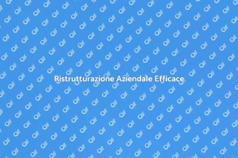 Consulenza per Trasformazione Aziendale