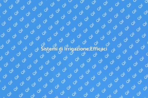 Installazione Sistemi Irrigazione