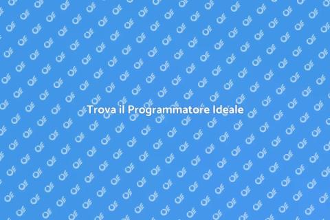 Assumere un Programmatore Online