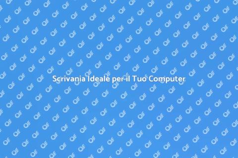 Scrivania con Supporto per Computer