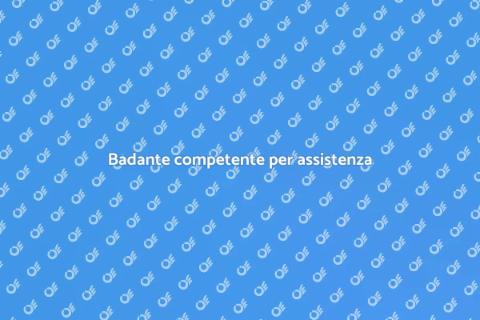 Badante esperta per cura salute