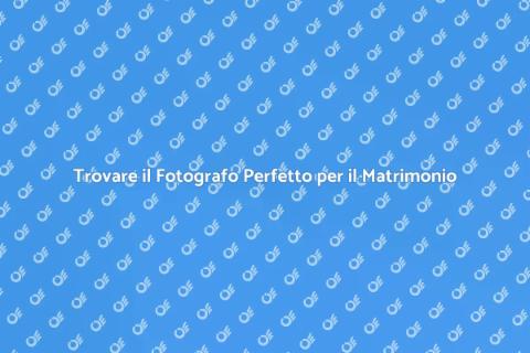 Fotografo Matrimoni Informali