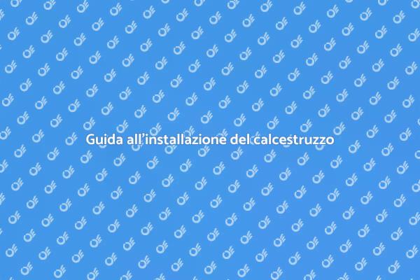 Calcestruzzo: solide basi per la casa