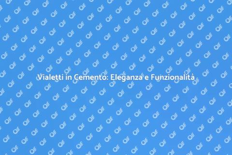 Costruzione Vialetti in Cemento
