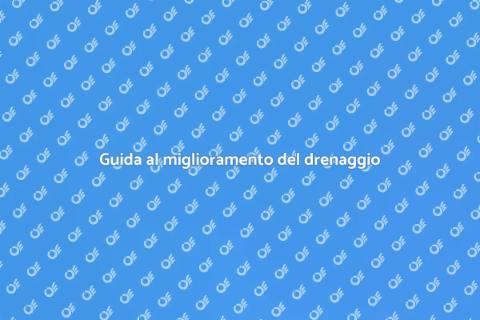 Drenaggio: migliora la tua casa ora