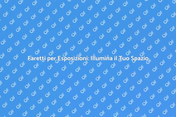 Illumina il Tuo Negozio con Faretti