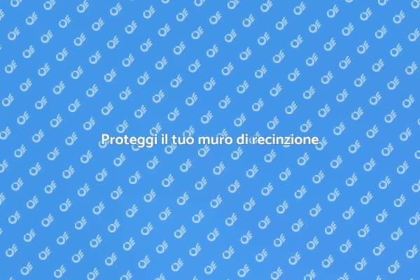 Muro di recinzione: perché impermeabilizzare