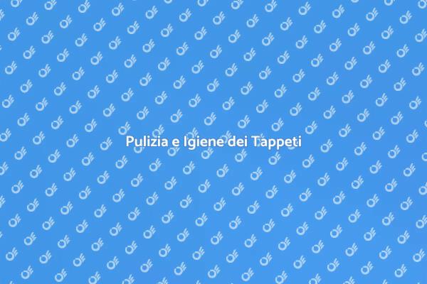 Cura e Igiene dei Tappeti