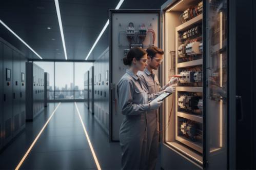 un'ispezione del sistema elettrico