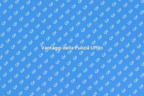 Pulizia Professionale degli Uffici