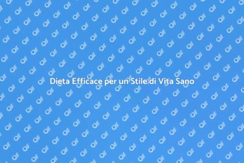 Come Fare la Dieta con Successo