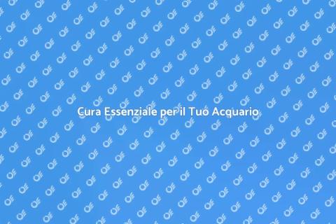 Manutenzione Urgente di un Acquario
