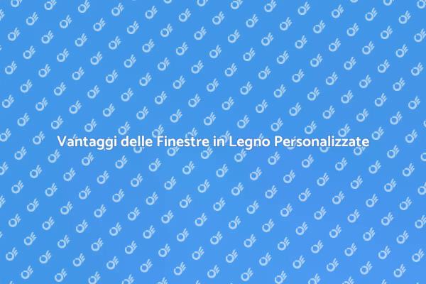 Finestre in Legno: Comfort e Stile