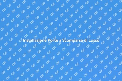 Porte a Scomparsa: Design Innovativo