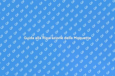 Riparazione Anomalia Moquette Facile