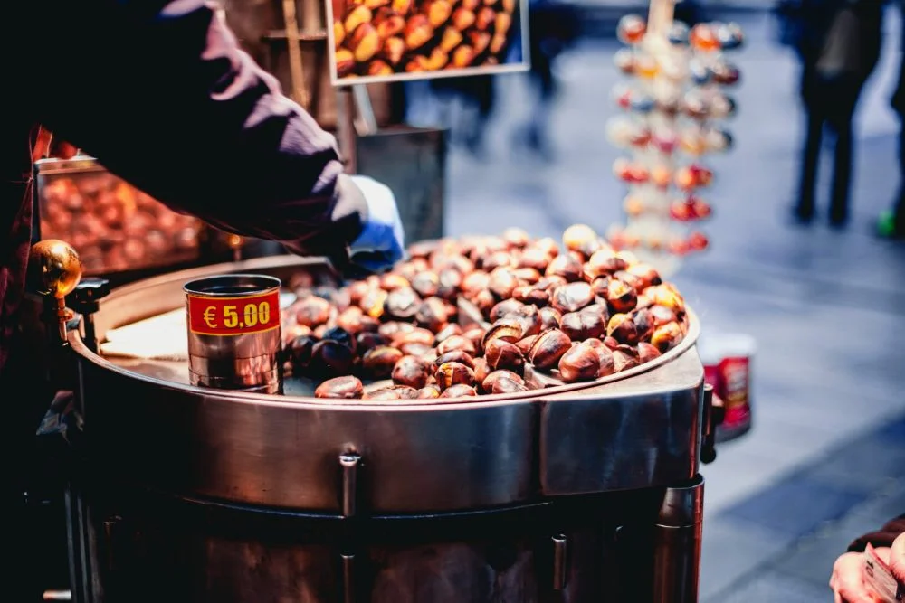 castagne al forno morbide e facili da sbucciare