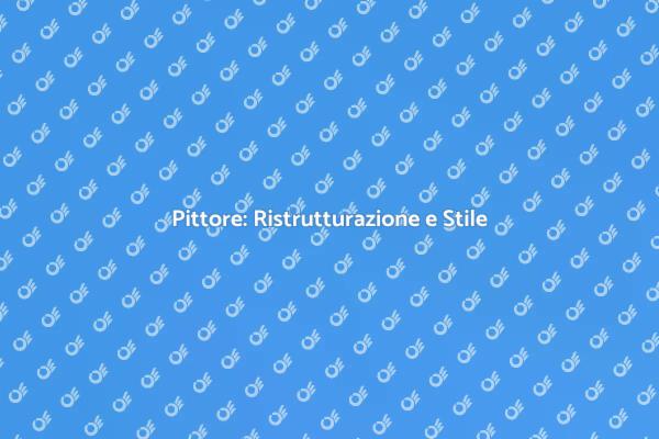Ristrutturazione Casa: Il Ruolo del Pittore