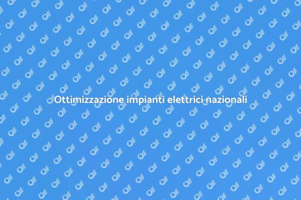 Impianti elettrici e rete energetica