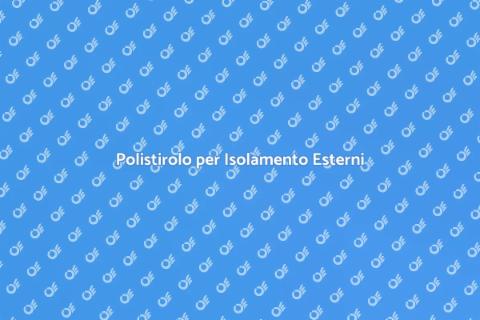 Isolare Esterni con Polistirolo