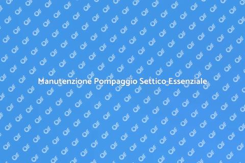 Pompaggio Settico: Guida Completa
