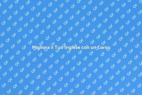 Corso d'Inglese Privato per Successo