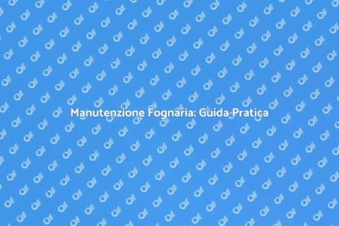 Disostruzione Rete Fognaria Efficace