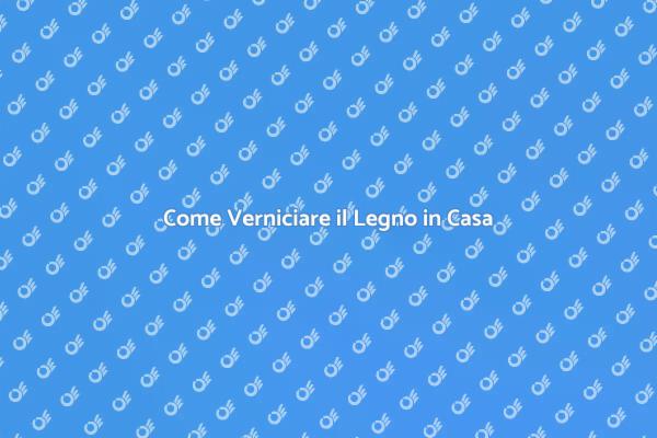 Trasforma il Legno: Guida alla Verniciatura