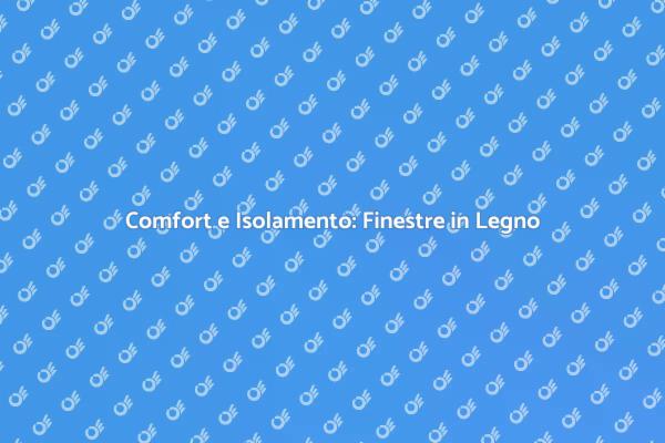 Ottimizza l'Isolamento delle Finestre