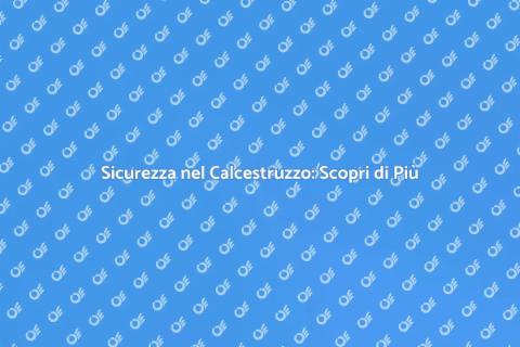Controllo Calcestruzzo: Fondamenta Sicure