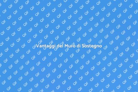 Costruire un Muro di Sostegno