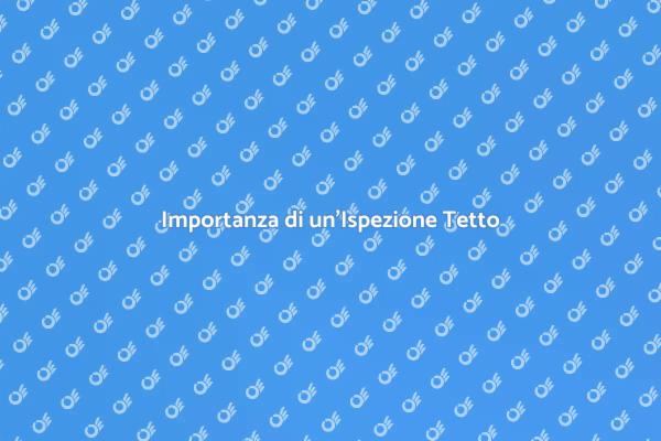 Proteggi la tua Casa con un'Ispezione Tetto