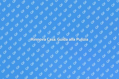 Pulire Pareti e Soffitti Facile