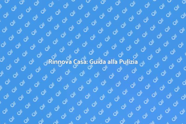 Pulizia Efficace di Pareti e Soffitti