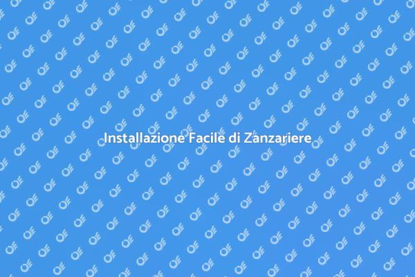 Come Montare Zanzariere in Casa