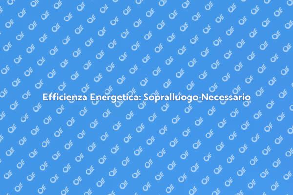 Sopralluogo Energetico per Costruzioni Efficaci