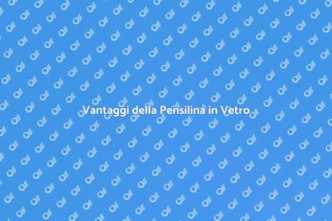 Pensilina per Finestre in Vetro