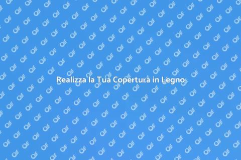 Copertura per Terrazzo in Legno