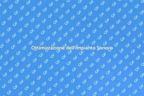 Messa a Punto Impianto Sonoro