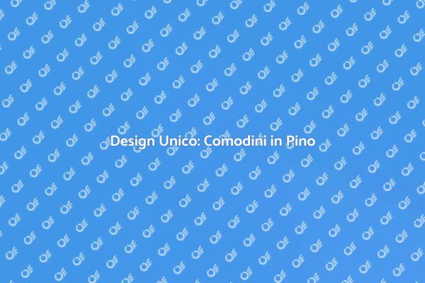 Comodini Personalizzati in Pino