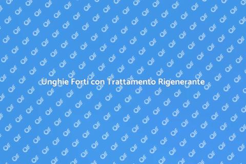 Trattamento Rigenerante per Unghie