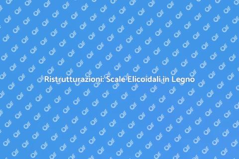 Scale Elicoidali in Legno: Magia e Design