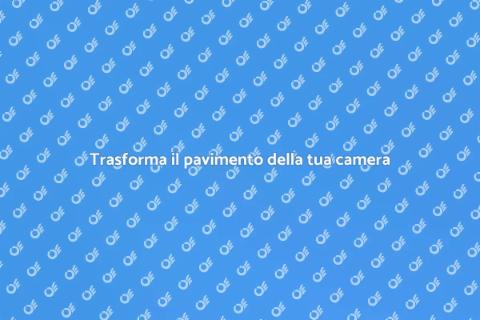 Rinnova il pavimento della camera