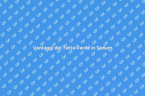 Installare un Tetto Verde in Sedum