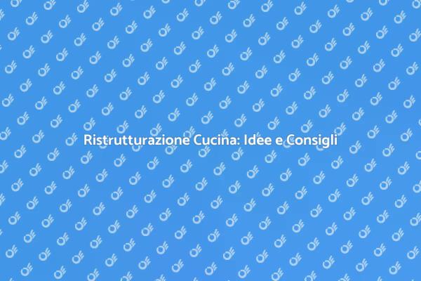 Trasforma la tua Cucina con Stile